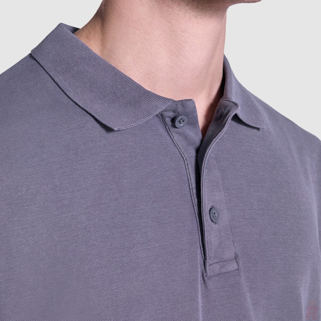 Polo Unisex Lavado Ácido 100% Algodón COBAIN