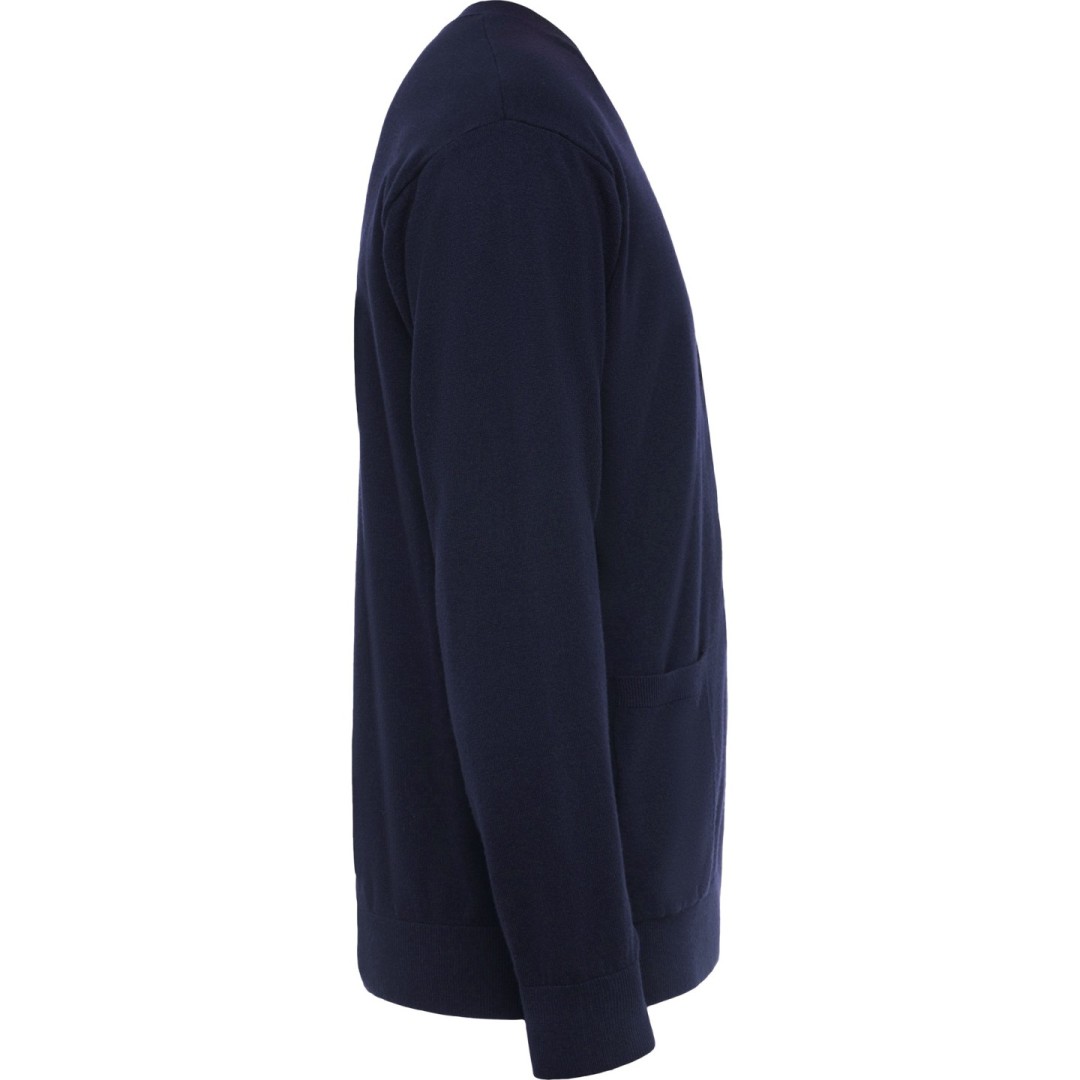 Rebeca Cárdigan Punto Fino Cuello Pico Hombre...