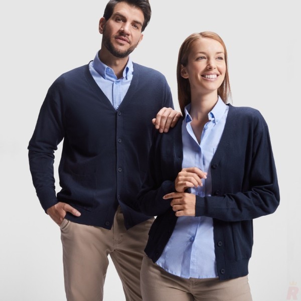 Rebeca Cárdigan Punto Fino Cuello Pico Mujer EXPLORER WOMAN