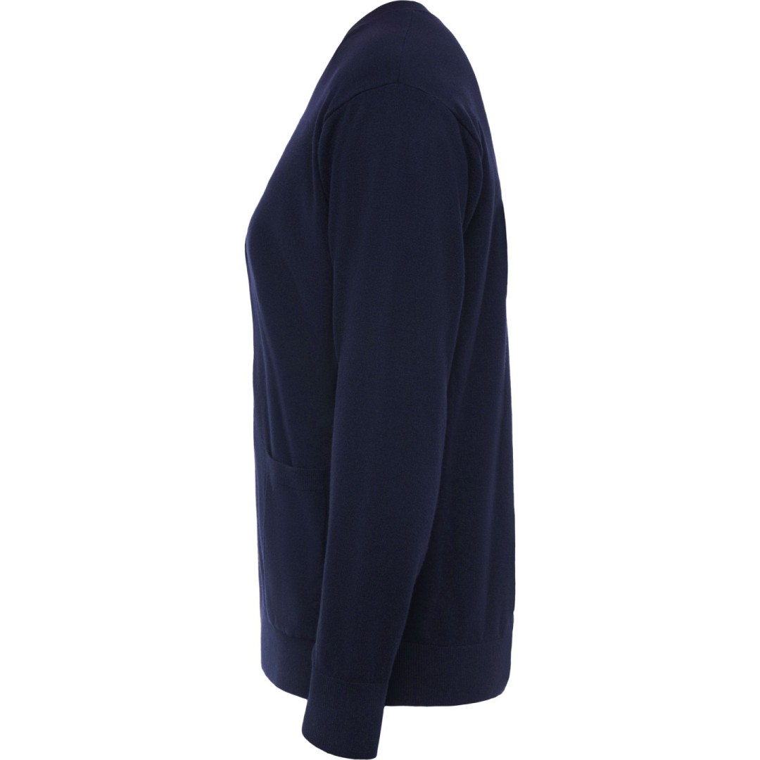 Rebeca Cárdigan Punto Fino Cuello Pico Mujer...