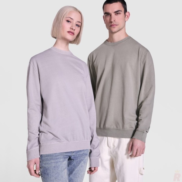 Sudadera Adulto Unisex 100% Algodón Lavado Ácido JAYA