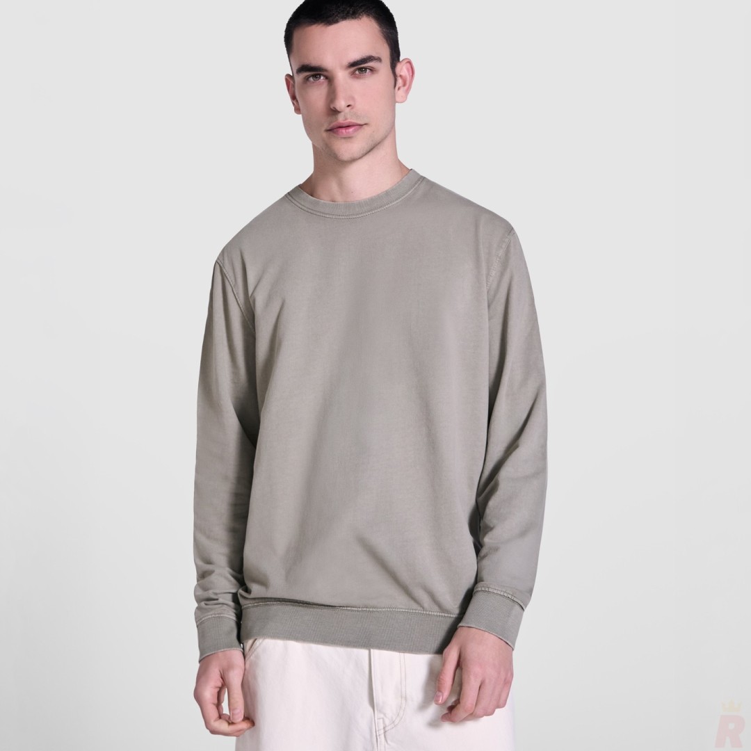 Sudadera Adulto Unisex 100% Algodón Lavado...