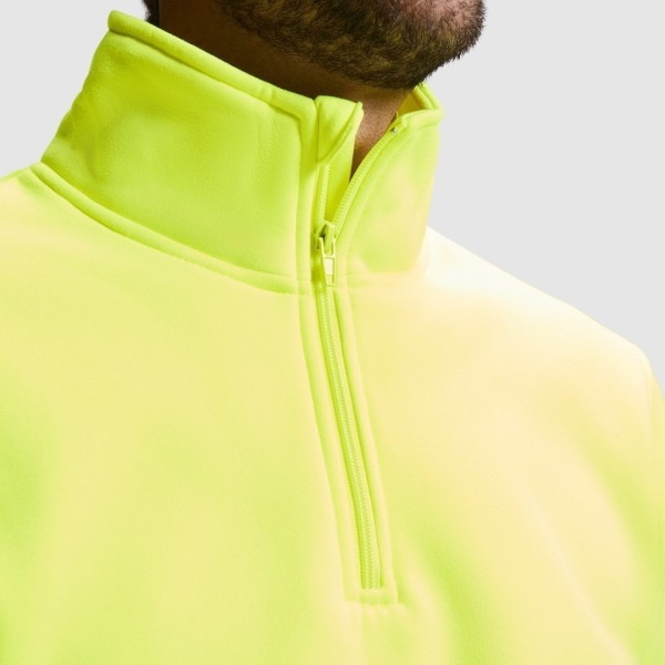 Sudadera Alta Visibilidad Media Cremallera Unisex SPICA