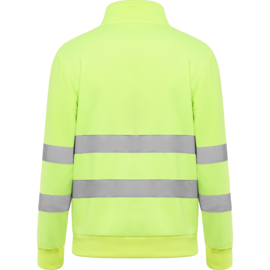 Sudadera Alta Visibilidad Media Cremallera...