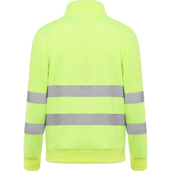 Sudadera Alta Visibilidad Media Cremallera Unisex SPICA