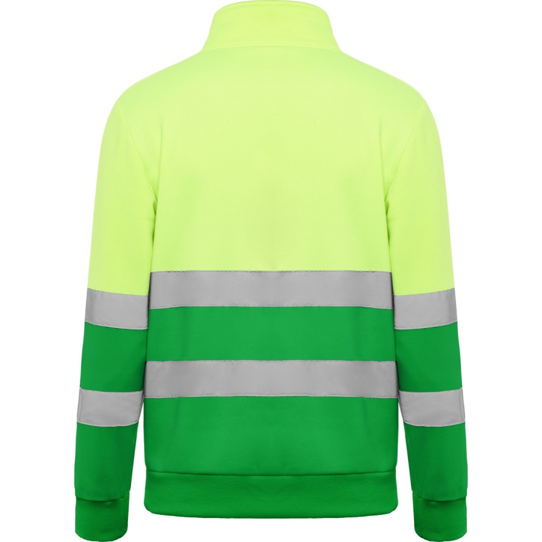 Sudadera Alta Visibilidad Media Cremallera...