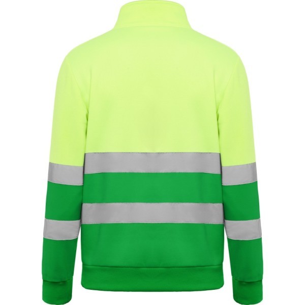 Sudadera Alta Visibilidad Media Cremallera Unisex SPICA