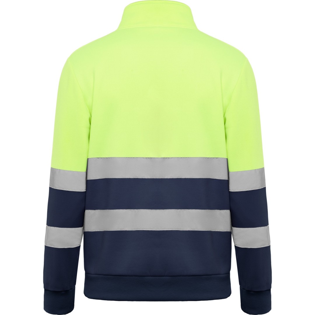 Sudadera Alta Visibilidad Media Cremallera...