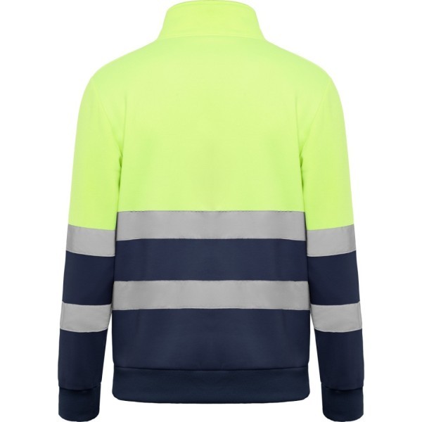 Sudadera Alta Visibilidad Media Cremallera Unisex SPICA