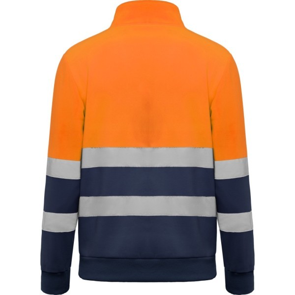 Sudadera Alta Visibilidad Media Cremallera Unisex SPICA