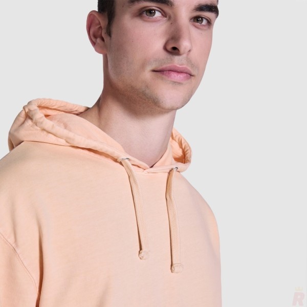 Sudadera Capucha Adulto Unisex 100% Algodón Lavado Ácido KENIA
