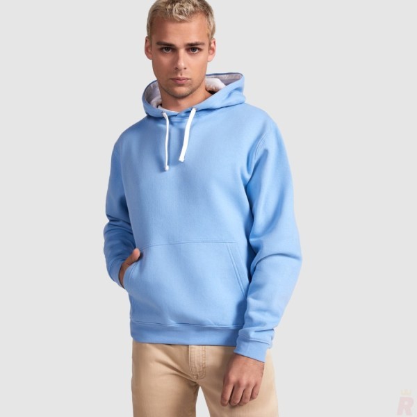 Sudadera Capucha Bicolor Hombre URBAN