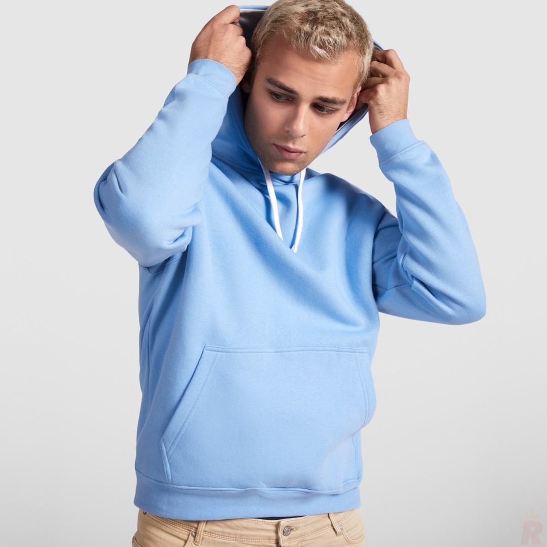 Sudadera Capucha Bicolor Hombre URBAN