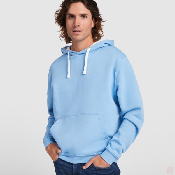 Sudadera Capucha Bicolor Hombre URBAN