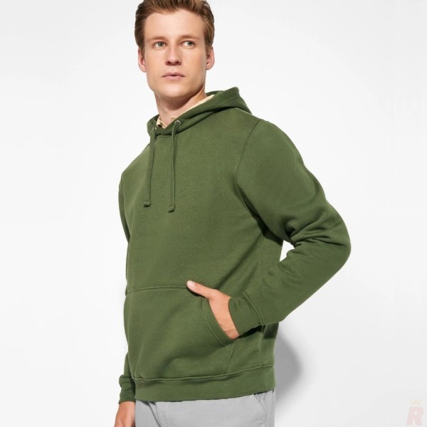 Sudadera Capucha Bicolor Hombre URBAN