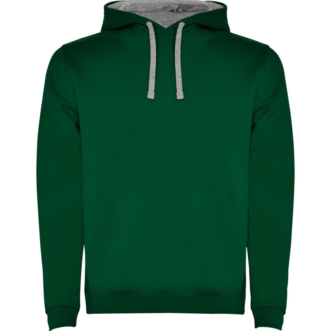 Sudadera Capucha Bicolor Hombre URBAN