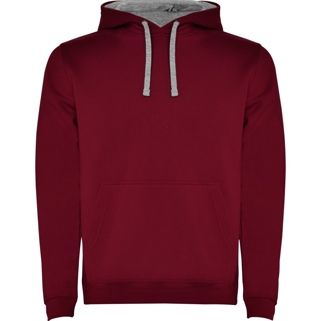 Sudadera Capucha Bicolor Hombre URBAN