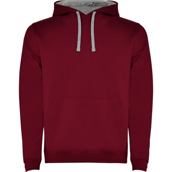 Sudadera Capucha Bicolor Hombre URBAN