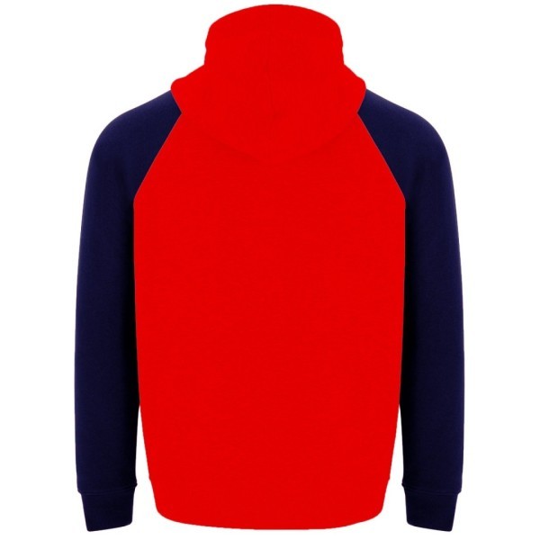 Sudadera Combinada Bicolor Capucha Adulto Unisex BADET