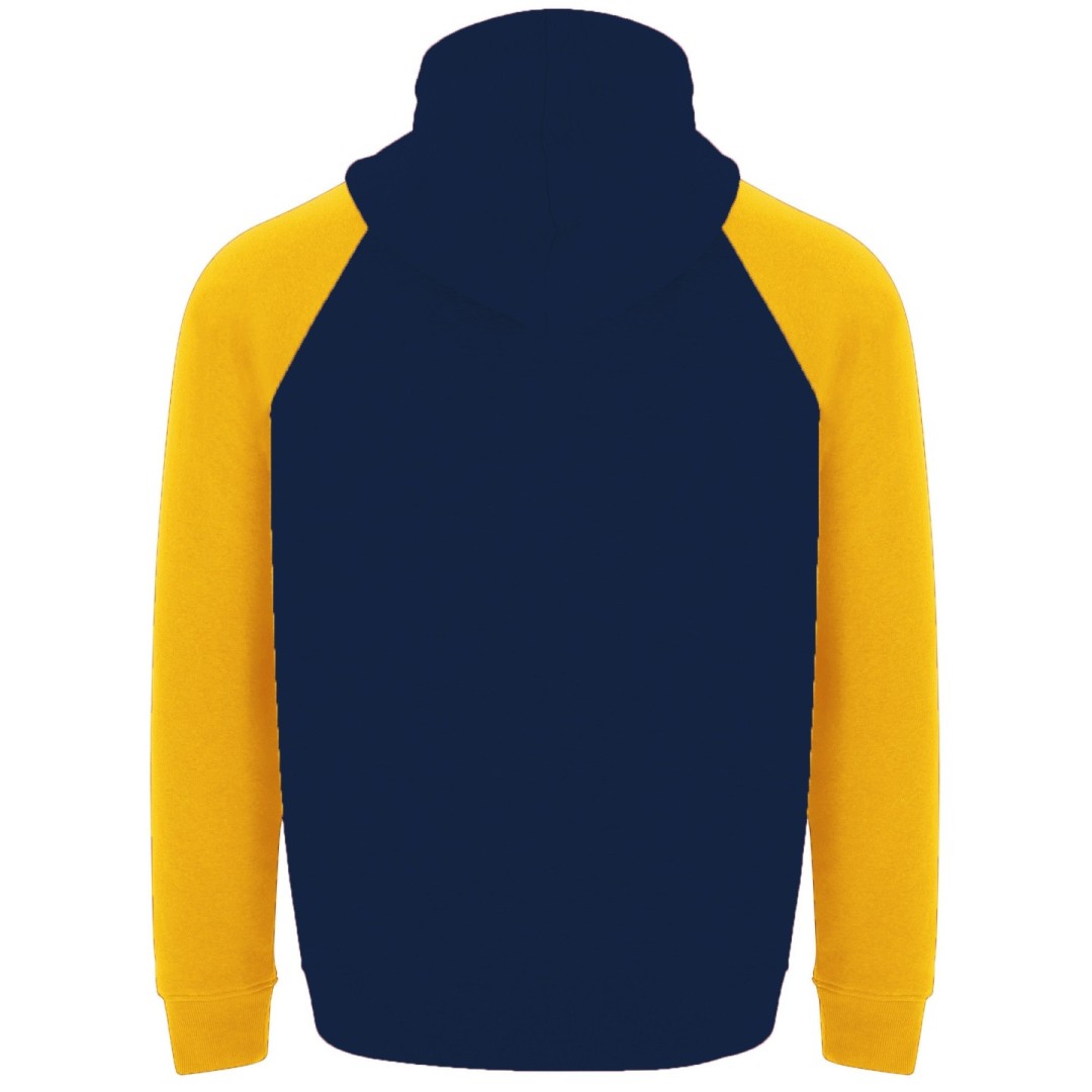 Sudadera Combinada Bicolor Capucha Adulto...