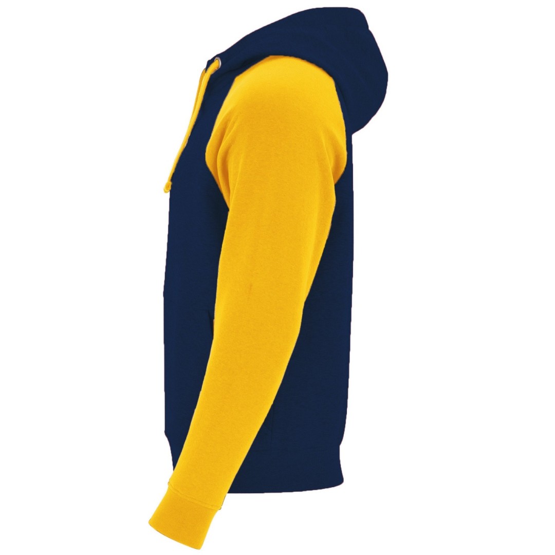 Sudadera Combinada Bicolor Capucha Adulto...