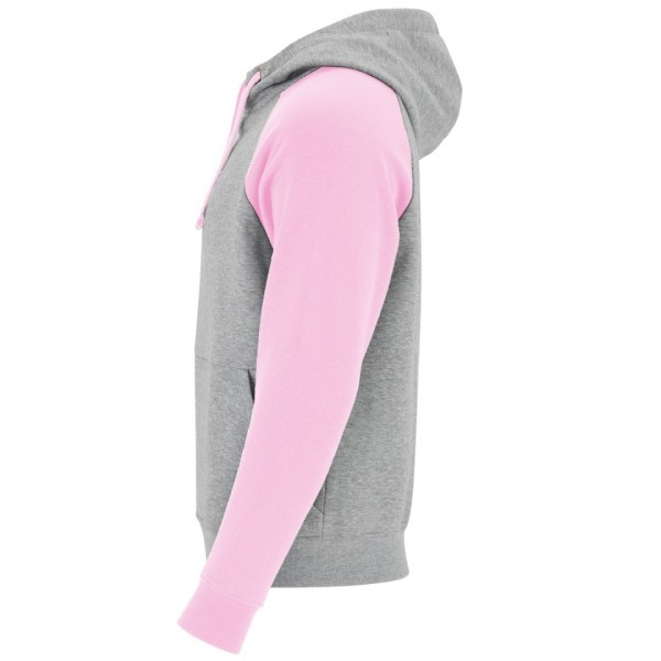 Sudadera Combinada Bicolor Capucha Infantil BADET