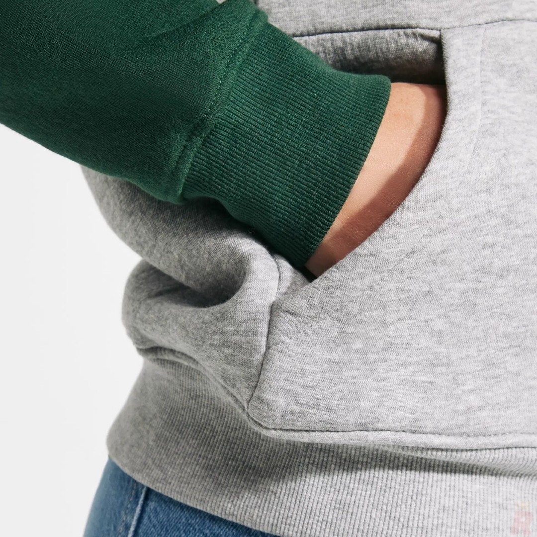 Sudadera Combinada Bicolor Capucha Infantil BADET