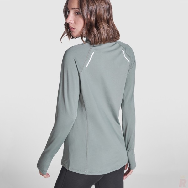 Sudadera Deportiva Técnica Entallada Mujer Manga Larga ESTAMBUL WOMAN