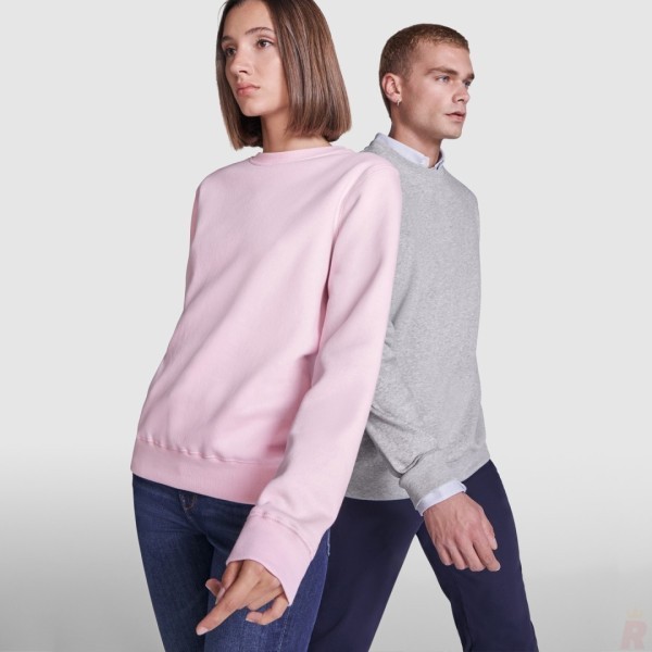 Sudadera Ecológica Adulto Unisex Algodón Orgánico Peinado BATIAN