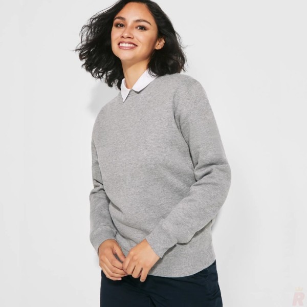 Sudadera Ecológica Adulto Unisex Algodón Orgánico Peinado BATIAN