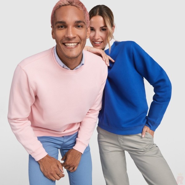 Sudadera Ecológica Adulto Unisex Algodón Orgánico Peinado BATIAN