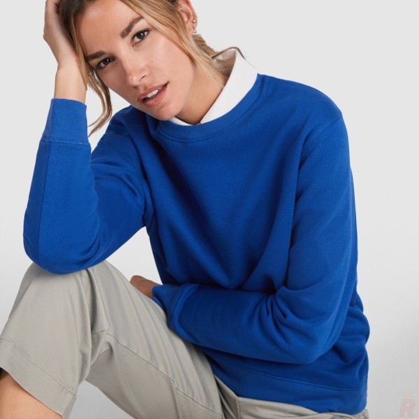 Sudadera Ecológica Adulto Unisex Algodón Orgánico Peinado BATIAN