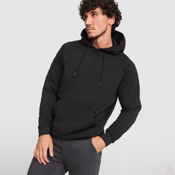 Sudadera Ecológica Adulto Unisex Capucha Bolsillo Canguro VINSON