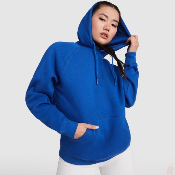Sudadera Ecológica Adulto Unisex Capucha Bolsillo Canguro VINSON