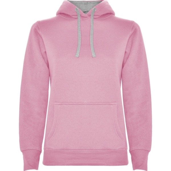 Sudadera Entallada Capucha Bicolor Mujer URBAN WOMAN - Ref. 1068 Roly 2