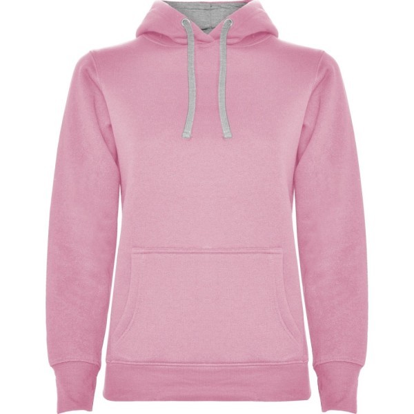 Sudadera Entallada Capucha Bicolor Mujer URBAN WOMAN