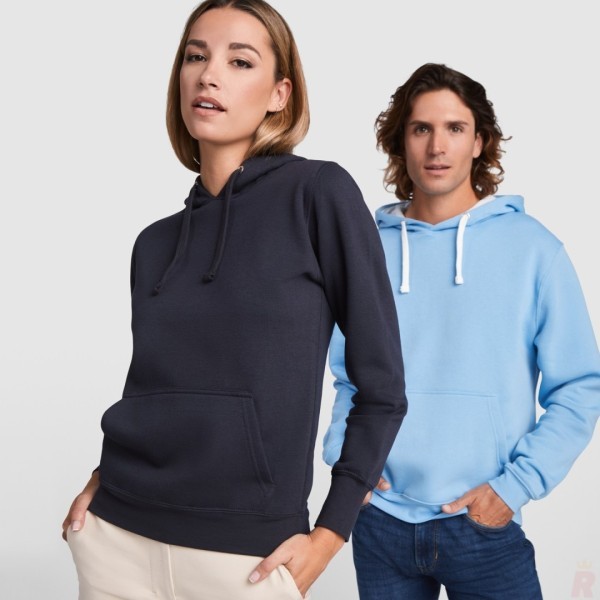 Sudadera Entallada Capucha Bicolor Mujer URBAN WOMAN