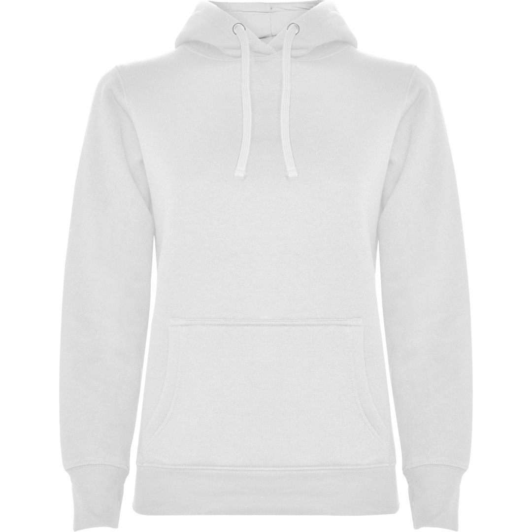 Sudadera Entallada Capucha Bicolor Mujer URBAN...