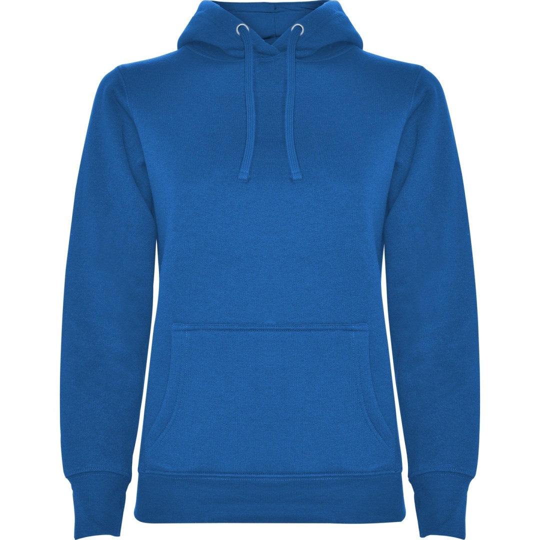Sudadera Entallada Capucha Bicolor Mujer URBAN...