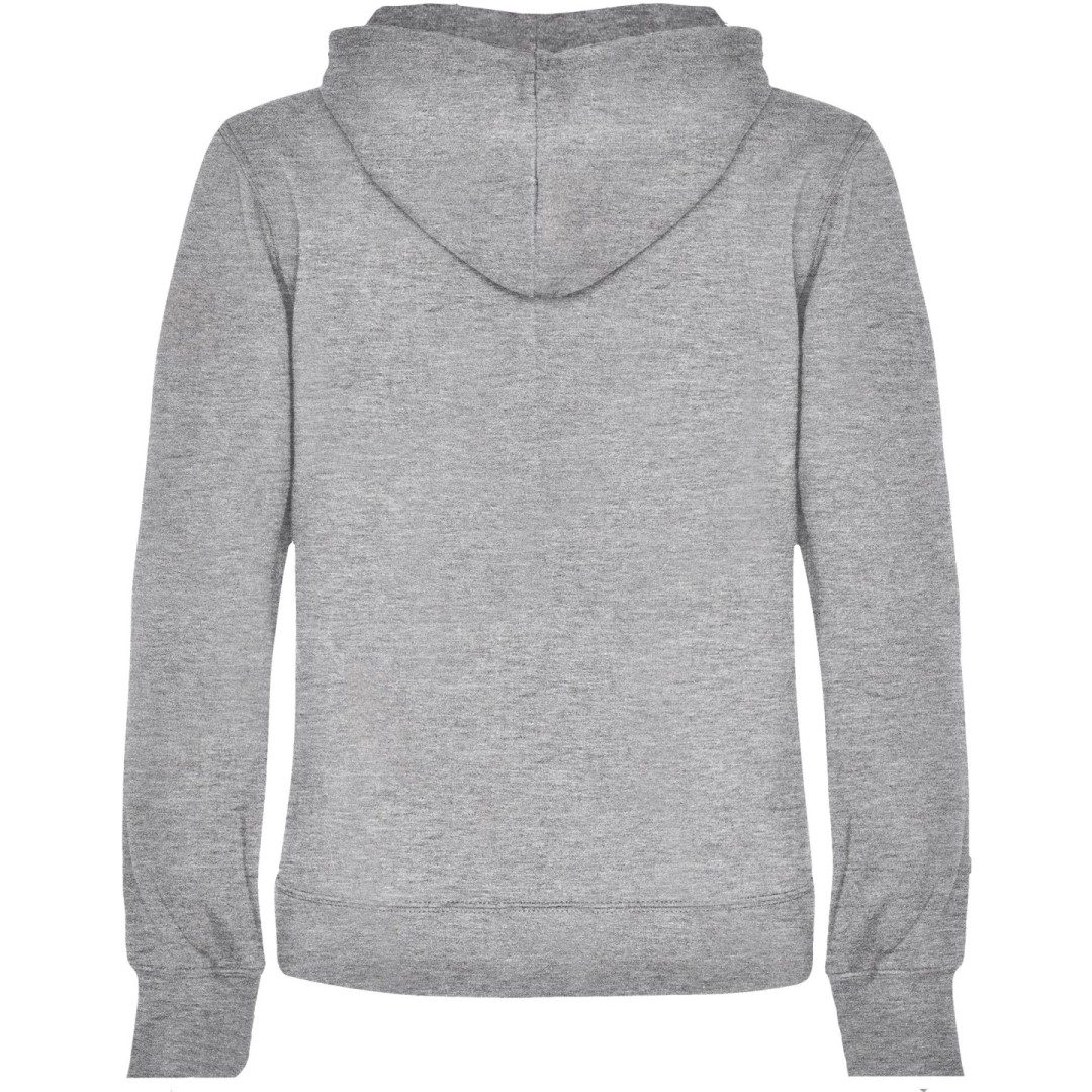 Sudadera Entallada Capucha Bicolor Mujer URBAN...