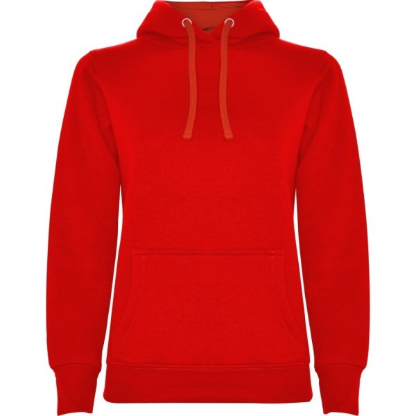 Sudadera Entallada Capucha Bicolor Mujer URBAN WOMAN