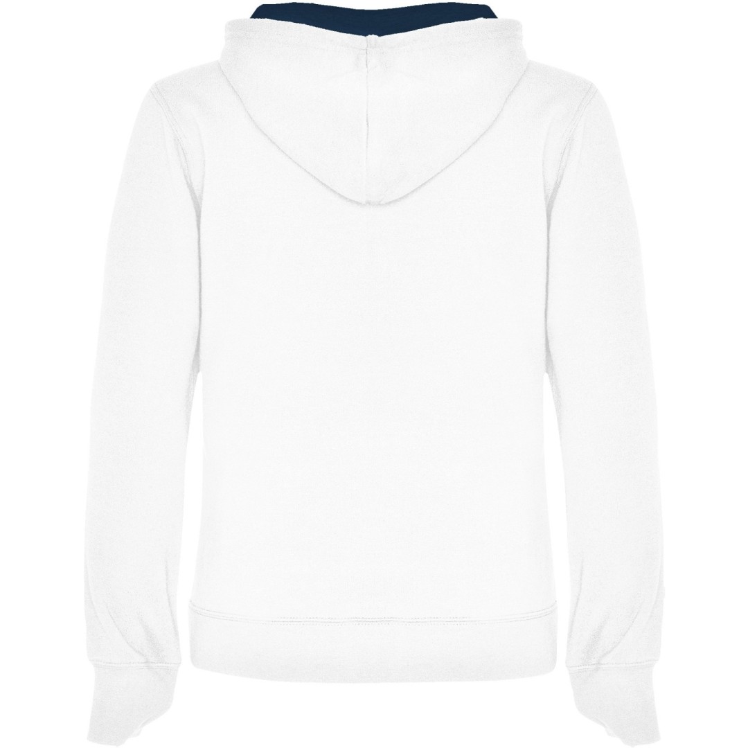 Sudadera Entallada Capucha Bicolor Mujer URBAN...