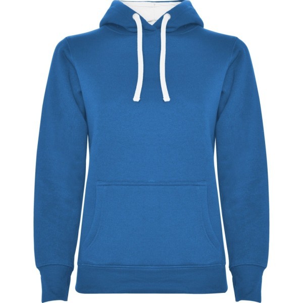 Sudadera Entallada Capucha Bicolor Mujer URBAN WOMAN