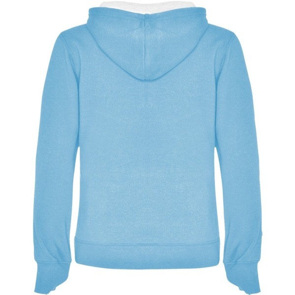 Sudadera Entallada Capucha Bicolor Mujer URBAN WOMAN