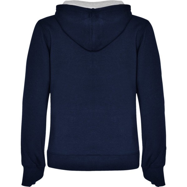 Sudadera Entallada Capucha Bicolor Mujer URBAN WOMAN