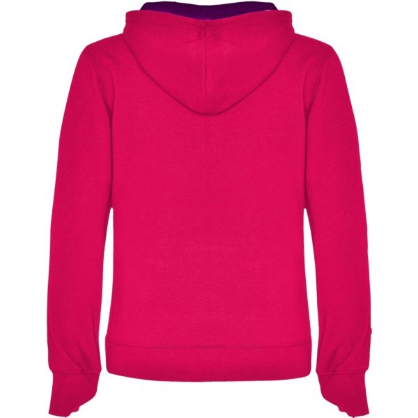 Sudadera Entallada Capucha Bicolor Mujer URBAN WOMAN