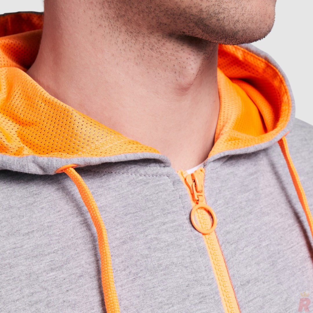 Sudadera Felpa Capucha Combinada Hombre FUJI