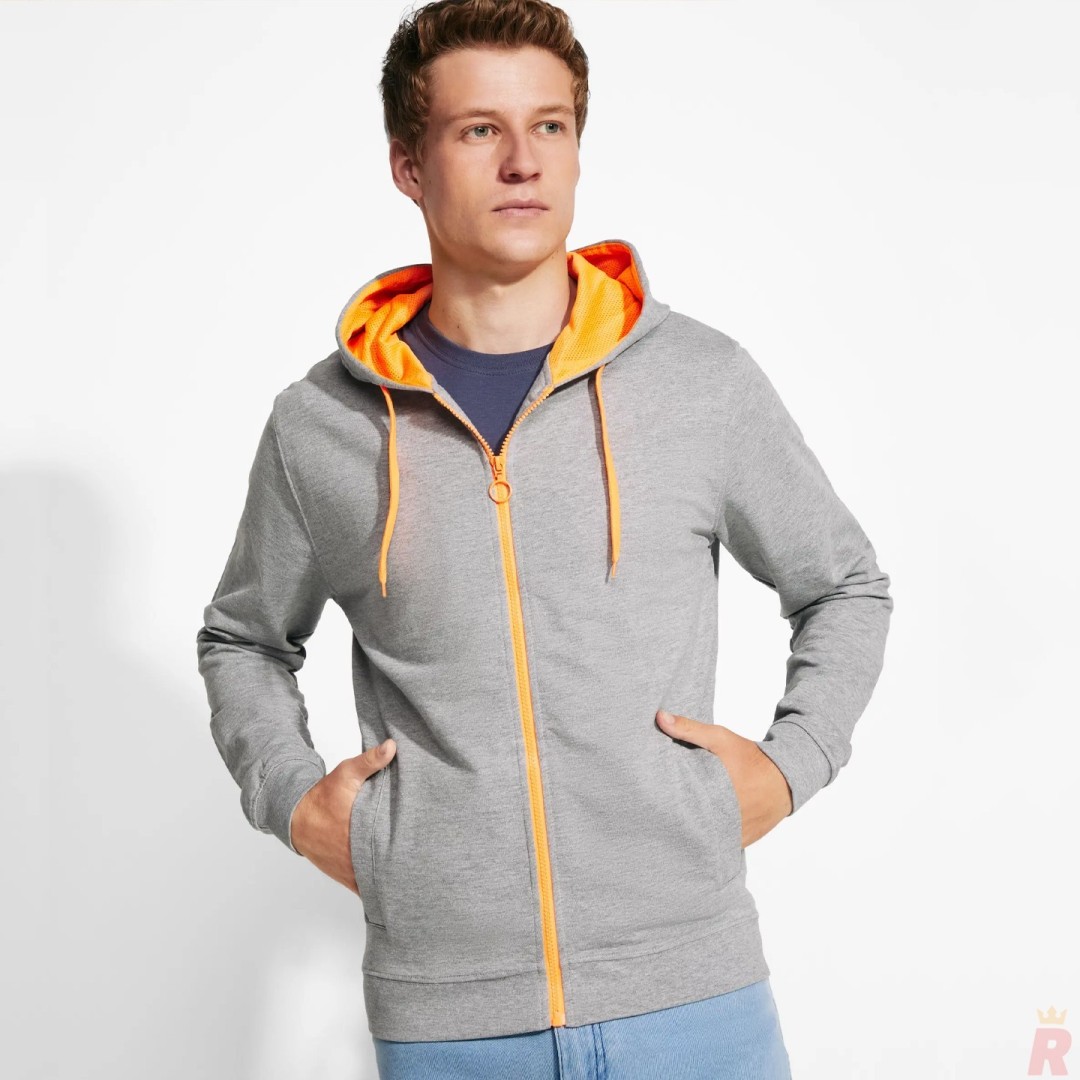 Sudadera Felpa Capucha Combinada Hombre FUJI