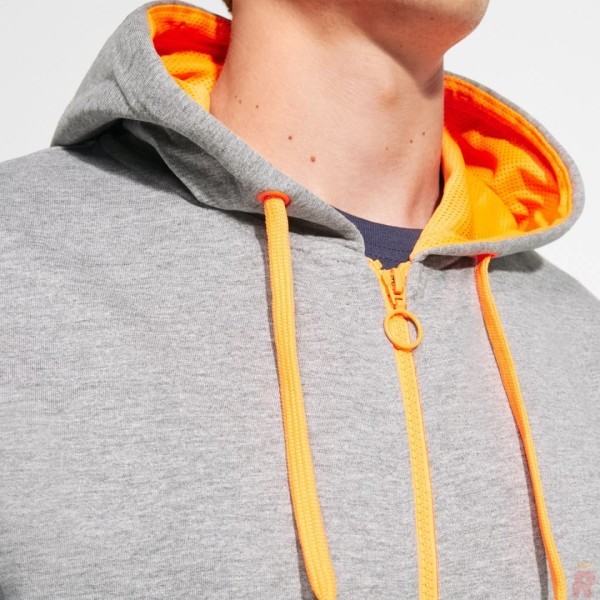 Sudadera Felpa Capucha Combinada Hombre FUJI