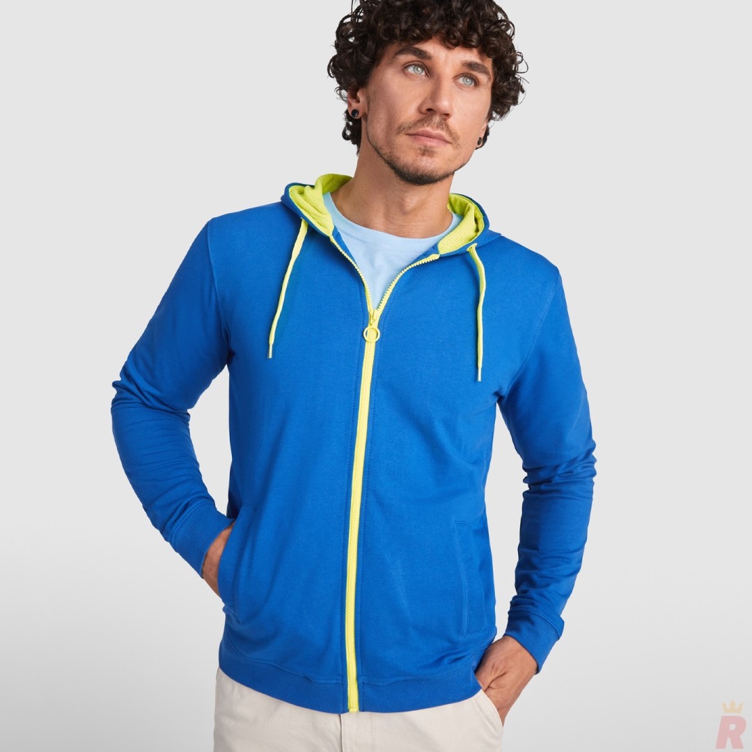 Sudadera Felpa Capucha Combinada Hombre FUJI